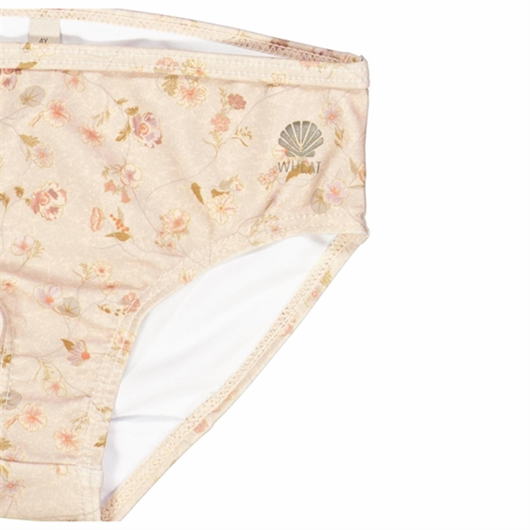 Wheat Purple Poppy Flowers Lrke Bikini
