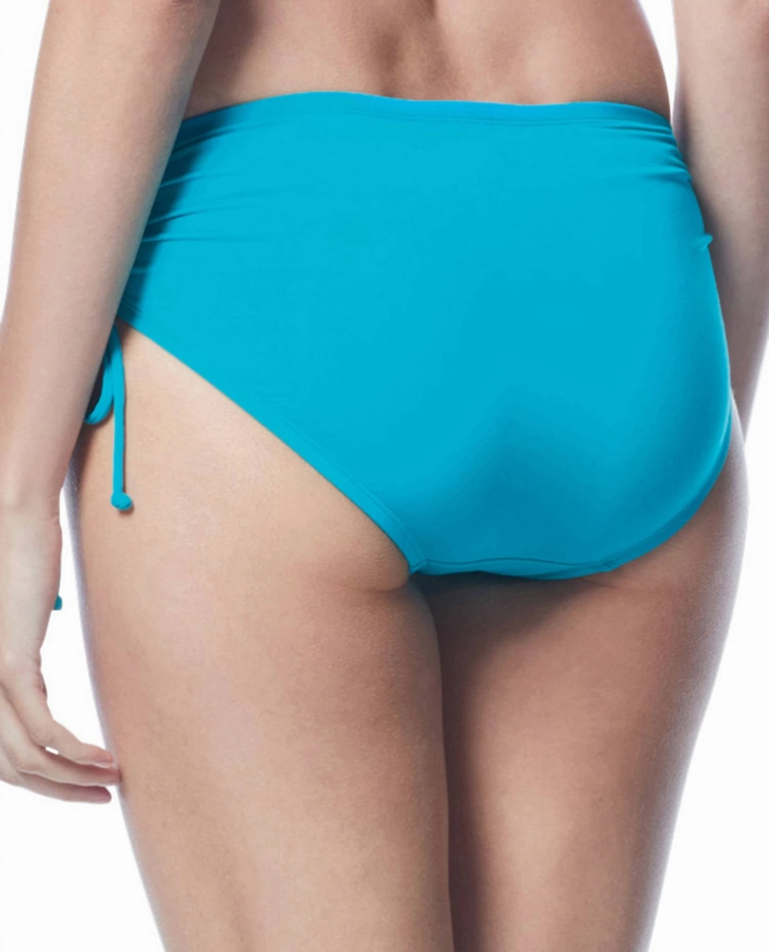 Women's Hayden Adjustable Side Tie Brief In Pool