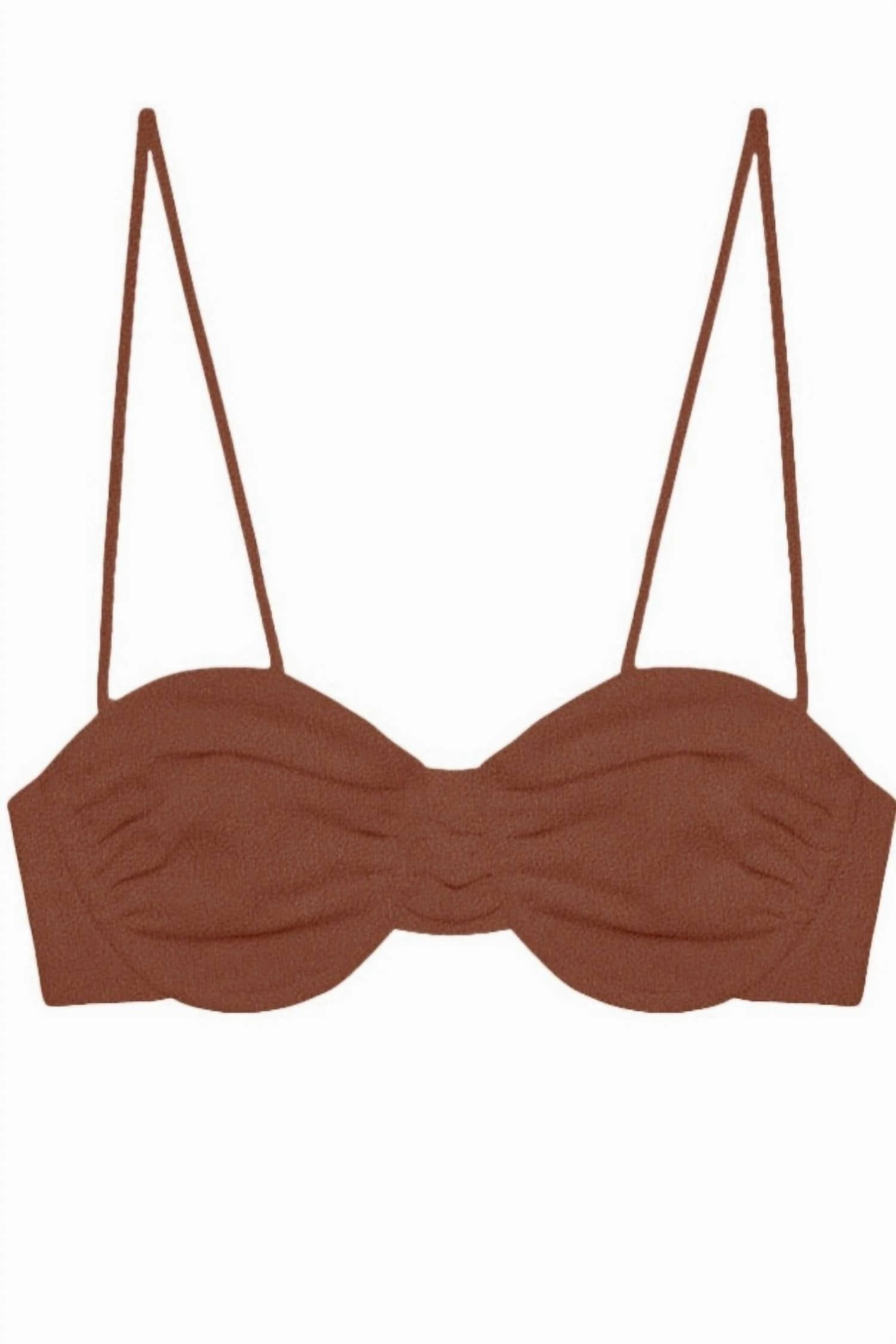 Women's Mia Bikini Top In Hazel Sheen