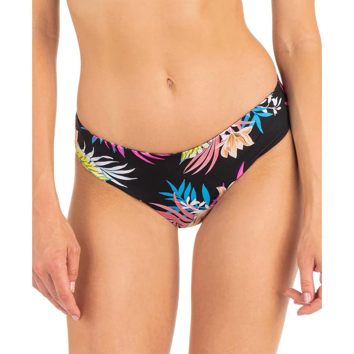 Womens Printed Hipster Swim Bottom Separates