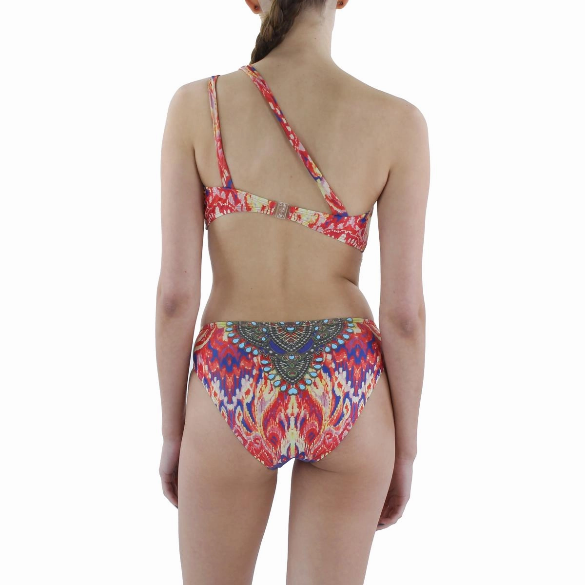 Womens 2PC Embellished Bikini Swimsuit