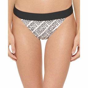 Womens Logo Low-Rise Swim Bottom Separates