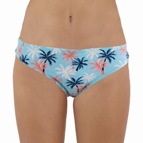 Womens Printed Lined Swim Bottom Separates