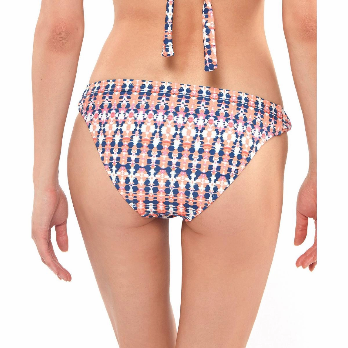 Womens Printed Twisted Swim Bottom Separates