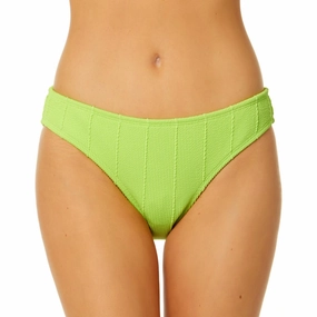Womens Ribbed Hipster Swim Bottom Separates