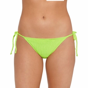 Womens Side Tie Bikini Swim Bottom Separates