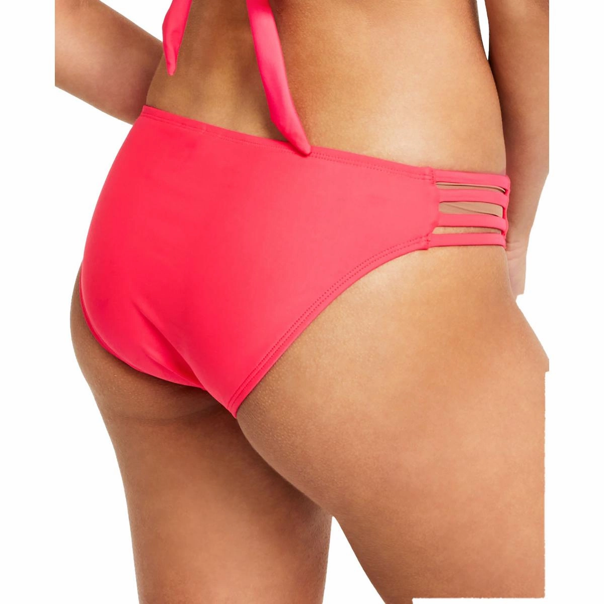 Womens Strappy Hipster Swim Bottom Separates