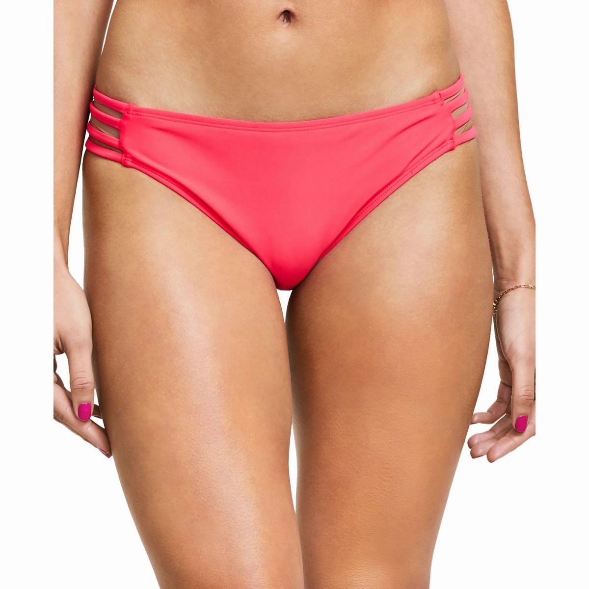 Womens Strappy Hipster Swim Bottom Separates