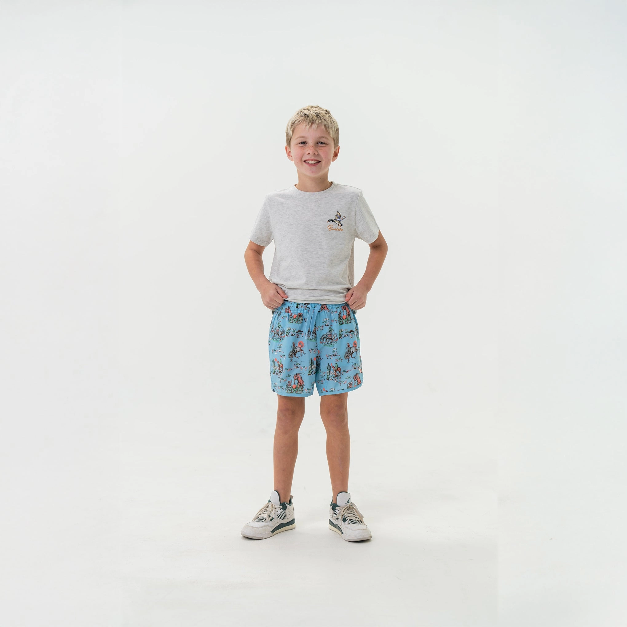 Youth Swim Trunk - Cowboy Up