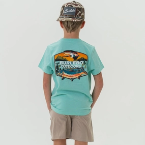 Youth Tee - Burlebo Outdoors Angler - Island Reef