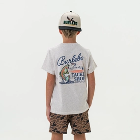 Youth Tee - Tackle Shop - Heather Oatmeal