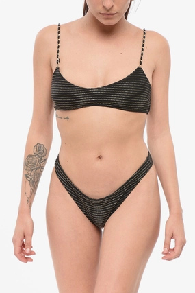 Zimmermann Lurex Waverly Chain Bikini Set