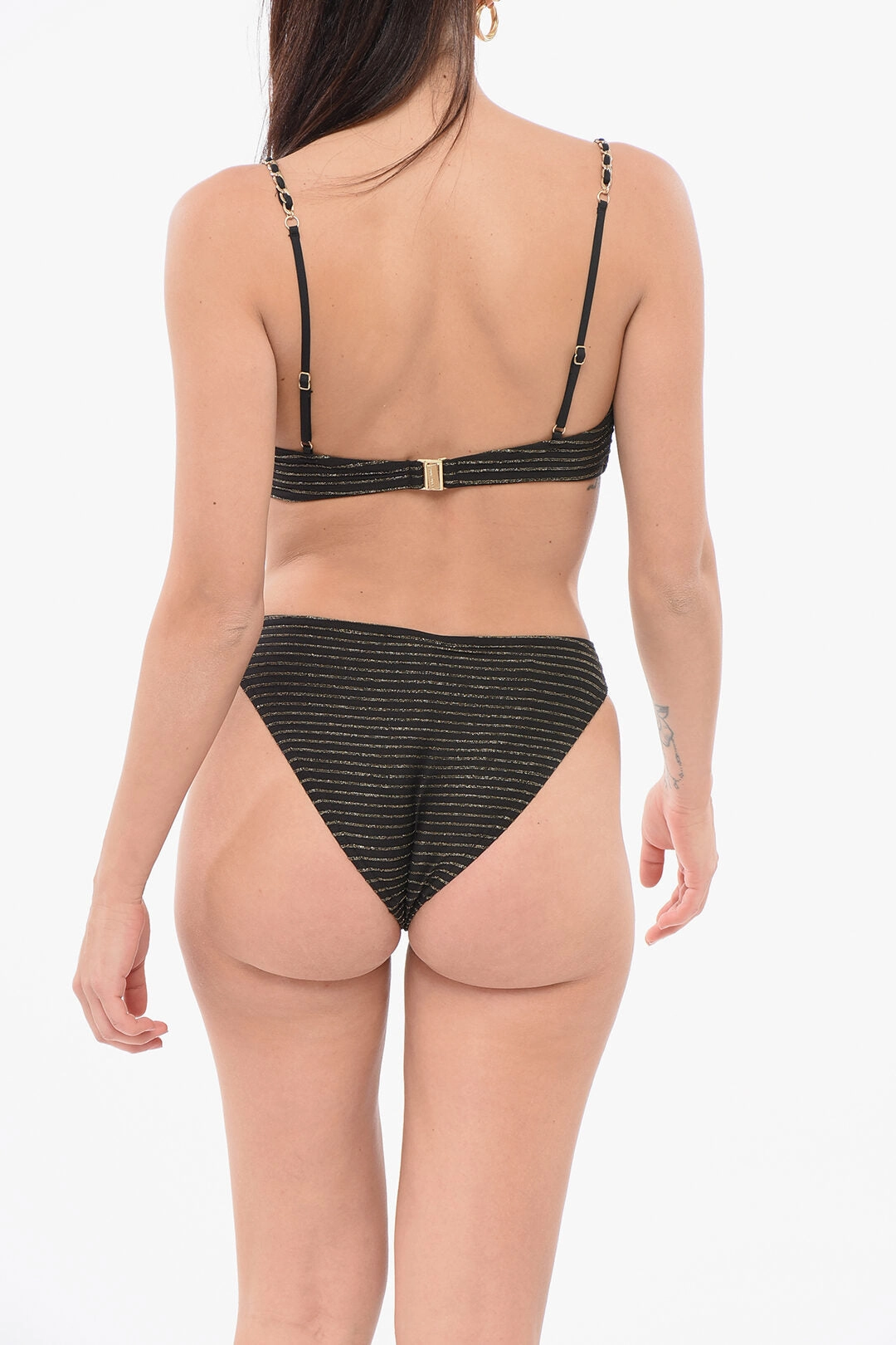 Zimmermann Lurex Waverly Chain Bikini Set